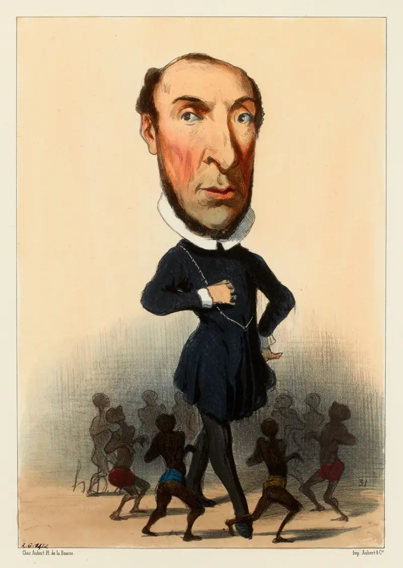 Schoelcher von Honoré Daumier