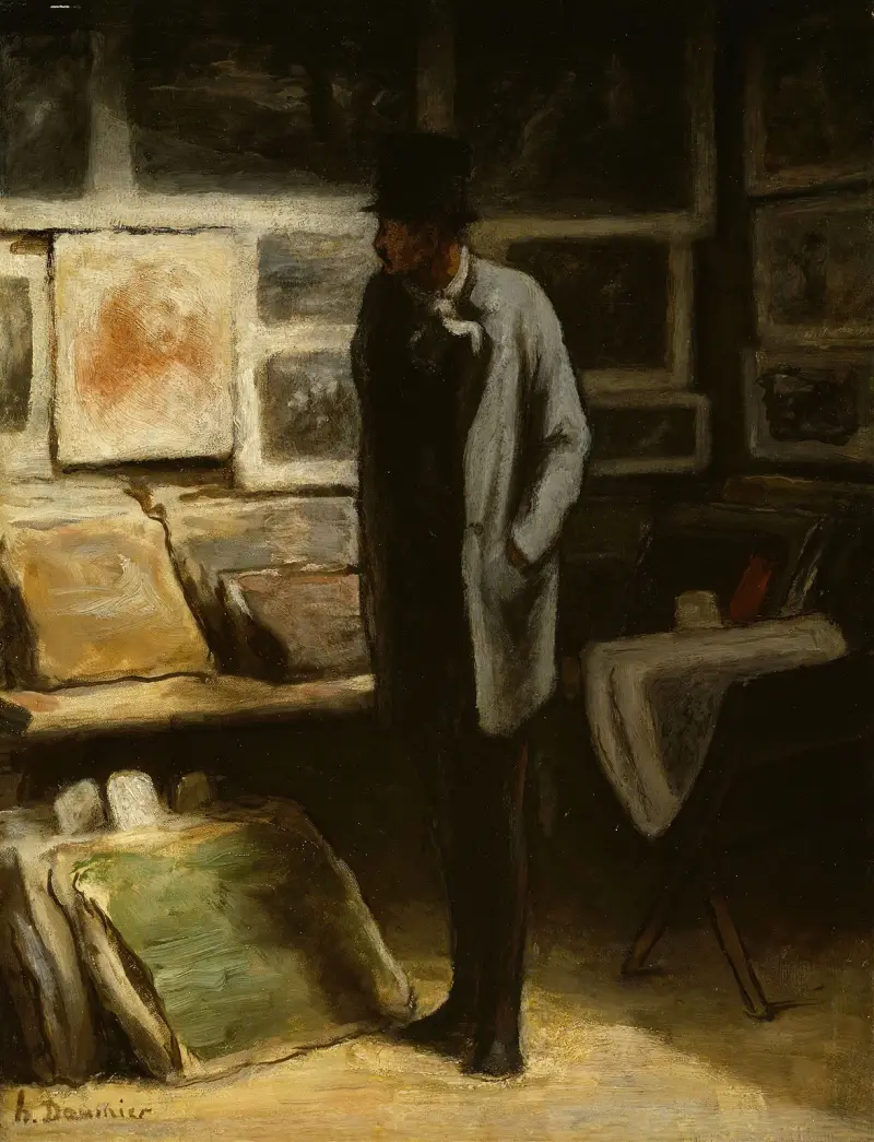 Konstälskaren av Honoré Daumier