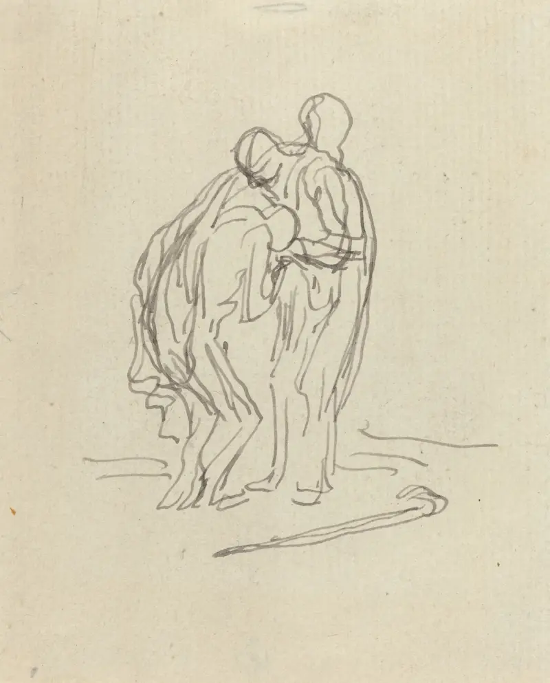 Den förlorade sonen V av Honoré Daumier