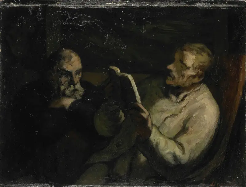 The Reading von Honoré Daumier