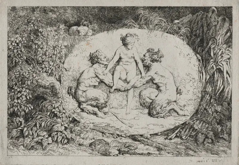Baccharanalen von Jean-Honoré Fragonard