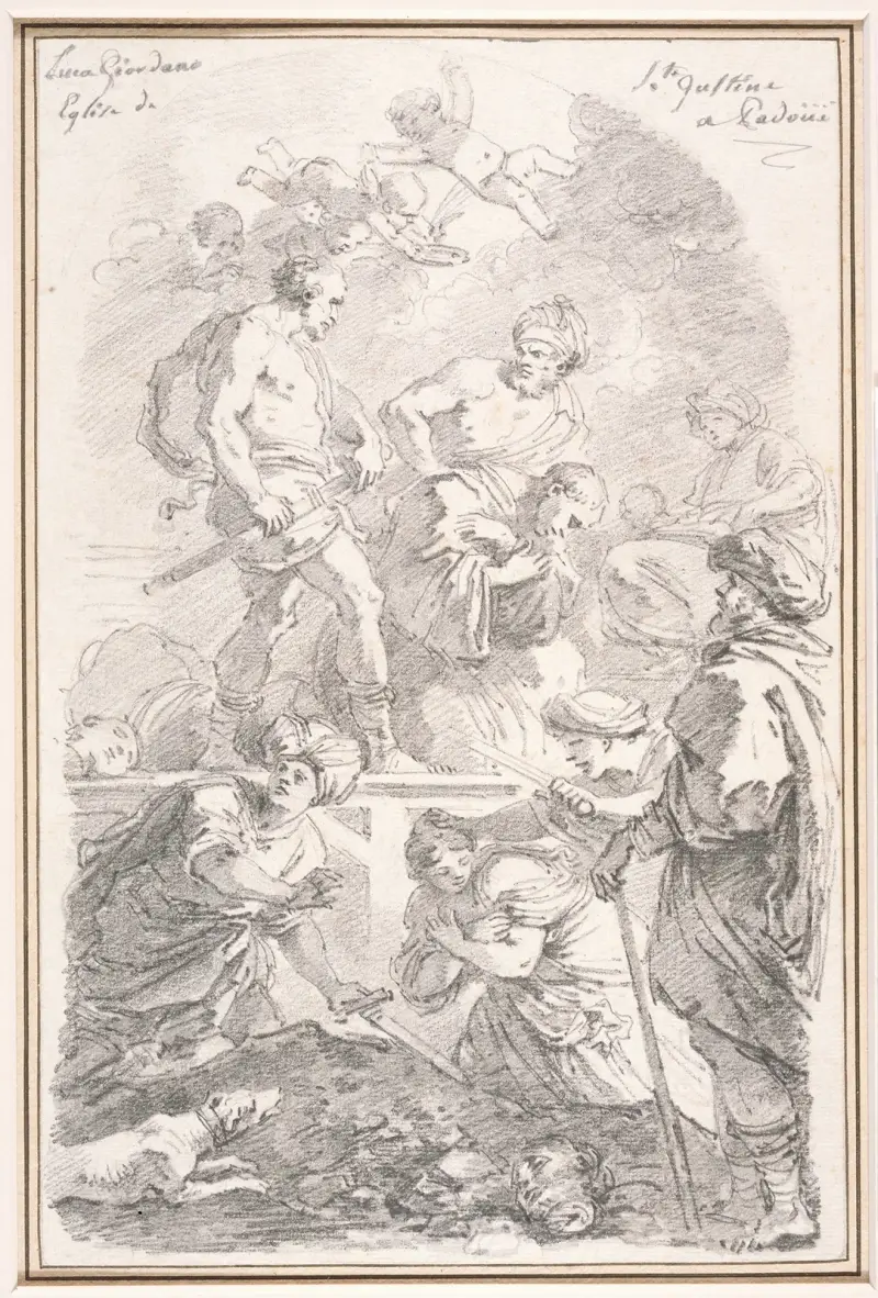 Le Martyre de Saint Placide av Jean-Honoré Fragonard