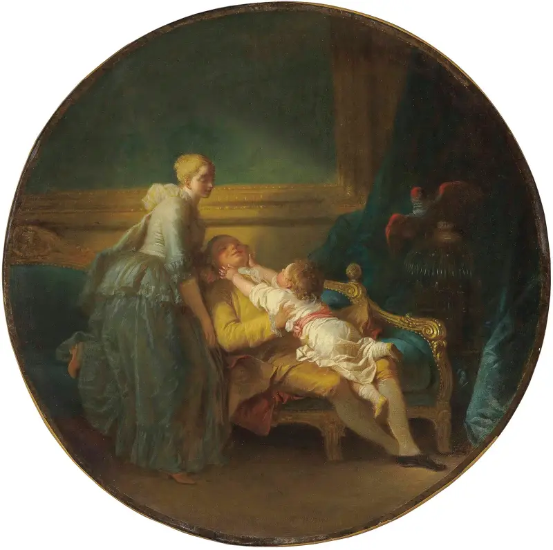 L’heureux Ménage (Das glückliche Hauswesen) von Jean-Honoré Fragonard