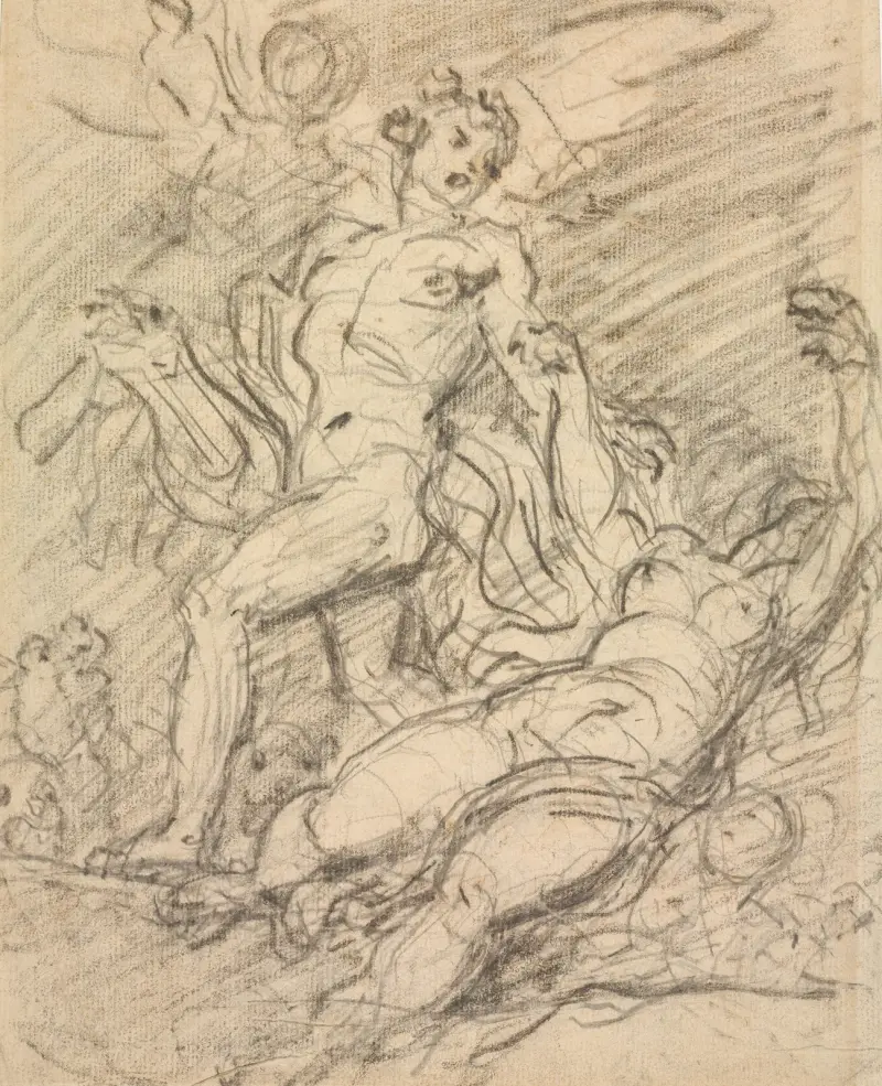 Orfeus a Eurydika, Jean-Honoré Fragonard