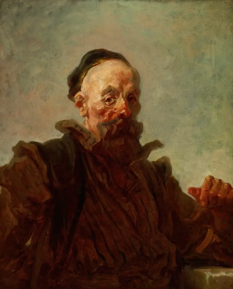 Bildnis eines Mannes im Kostüm von Jean-Honoré Fragonard