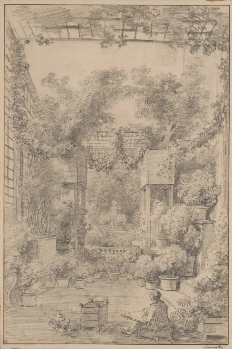 Der Zeichner von Jean-Honoré Fragonard