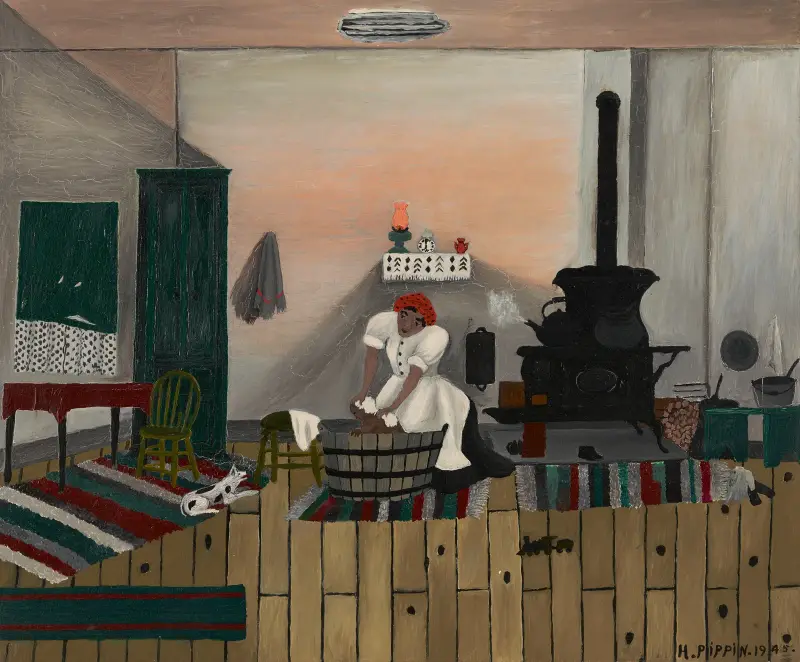 Saturday Night Bath av Horace Pippin