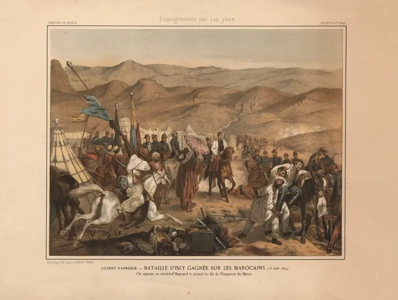 Afrikanischer Krieg – Die Schlacht bei Isly, Sieg über die Marokkaner (13. August 1844) von Horace Vernet