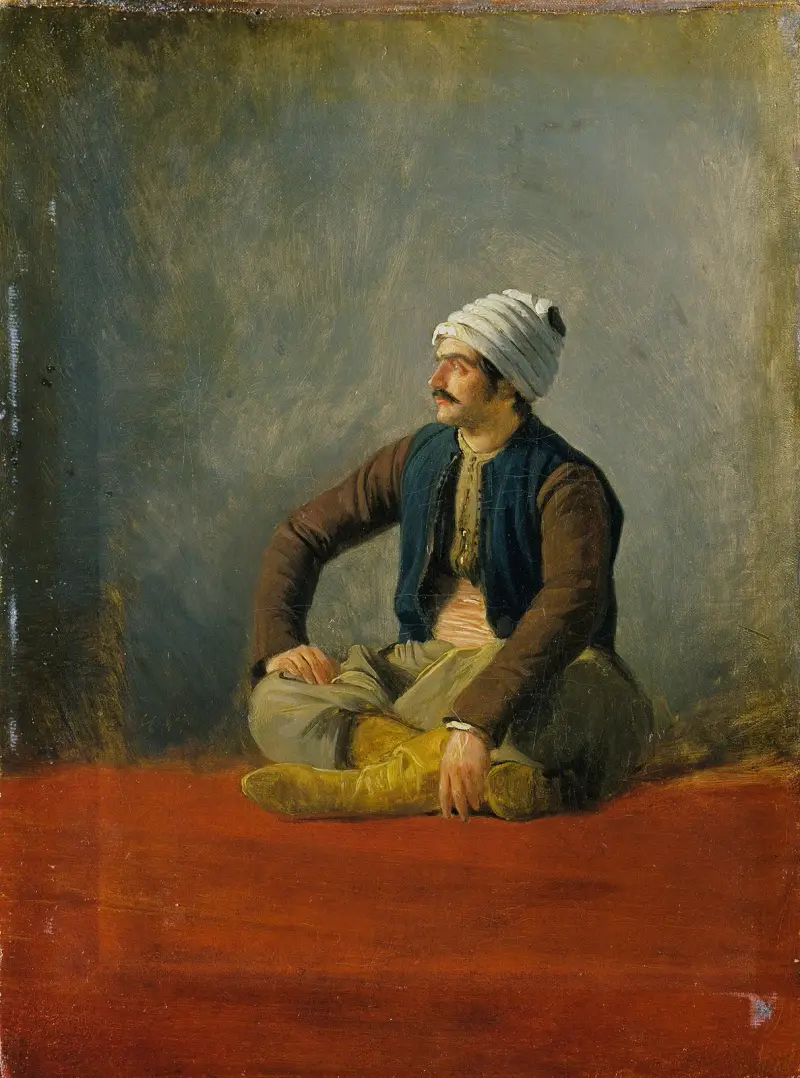 En österländsk köpman av Horace Vernet