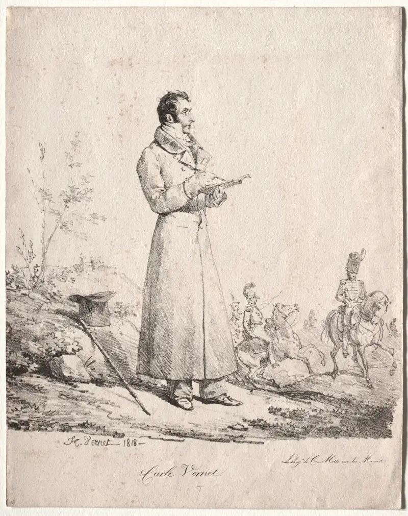Antoine Charles Horace Vernet, kallad Carle av Horace Vernet