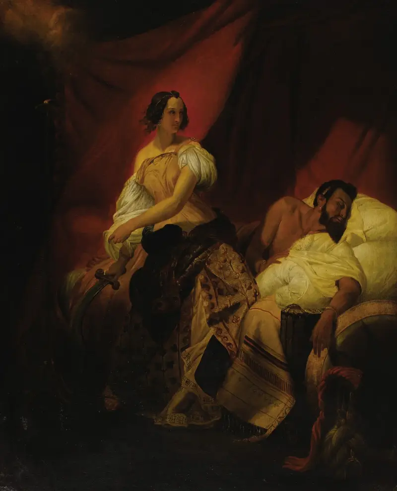 Judith och Holofernes av Horace Vernet