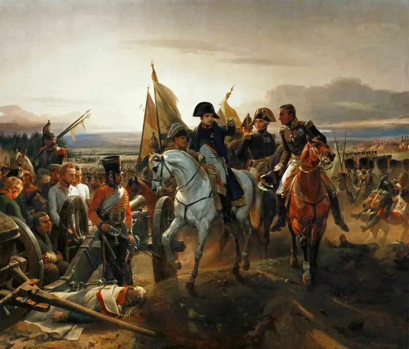 Slaget vid Friedland, 14 juni 1807 av Horace Vernet