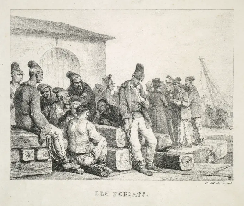 Die Sträflinge von Horace Vernet