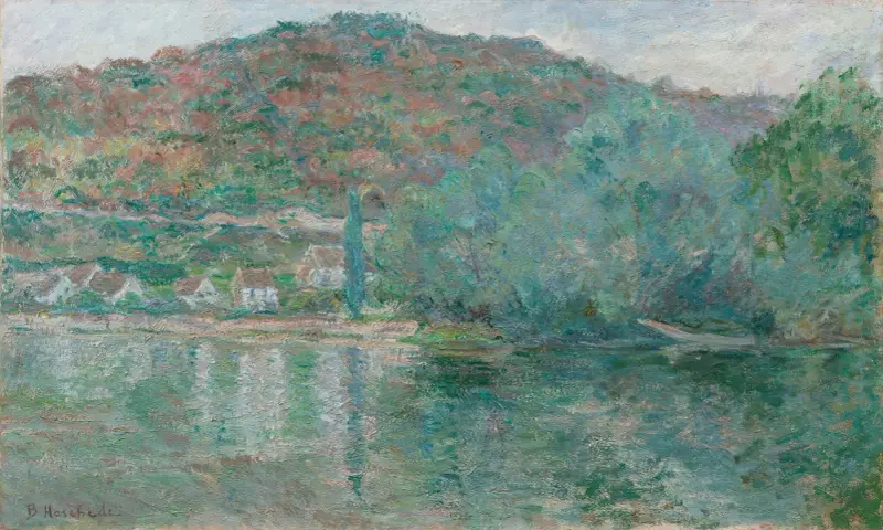 La Seine à Eauplet av Blanche Hoschedé-Monet