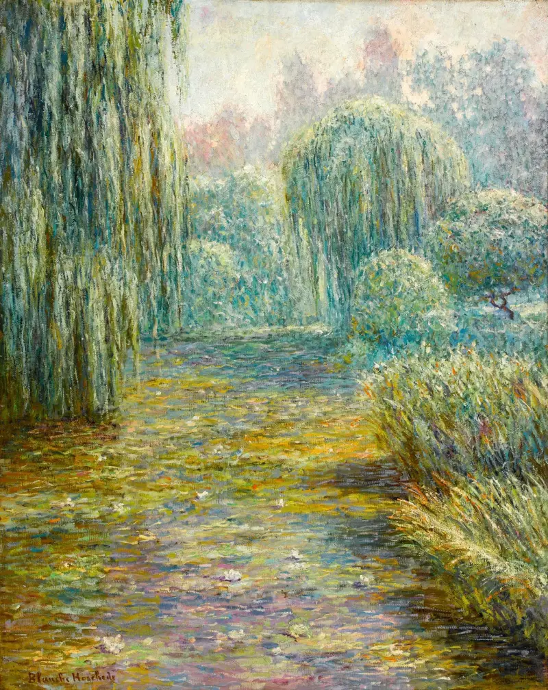 Ogród w Giverny, nr 1, Blanche Hoschedé-Monet