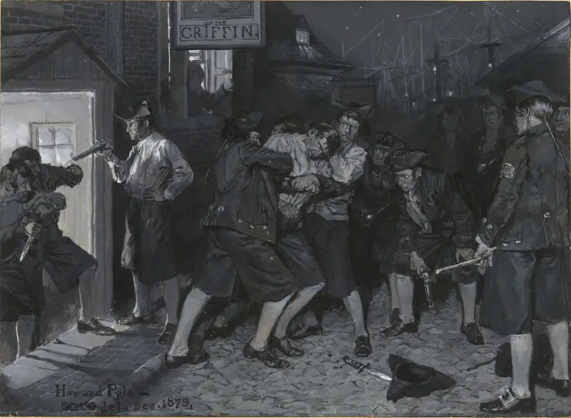 At the Sign of the Griffin av Howard Pyle