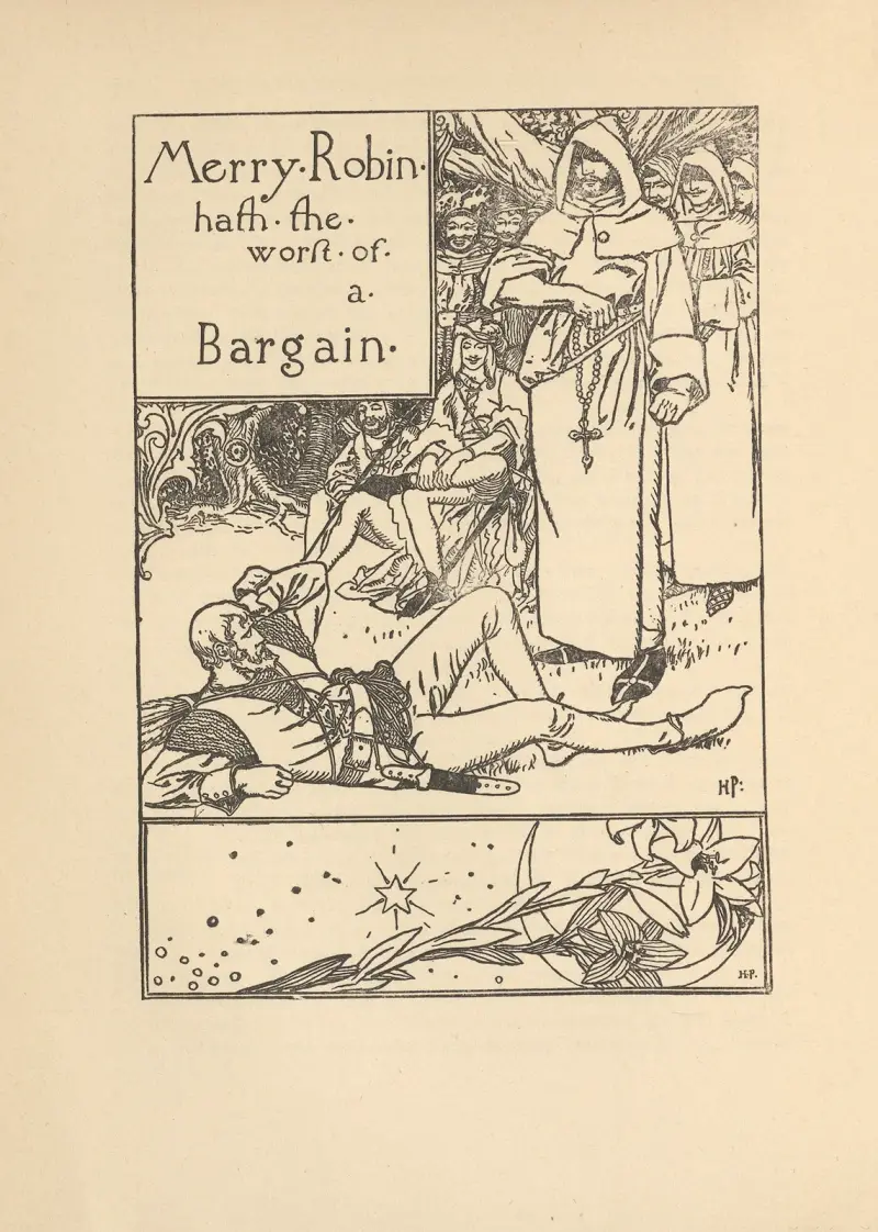 Merry Robin hath the worst of a bargain av Howard Pyle