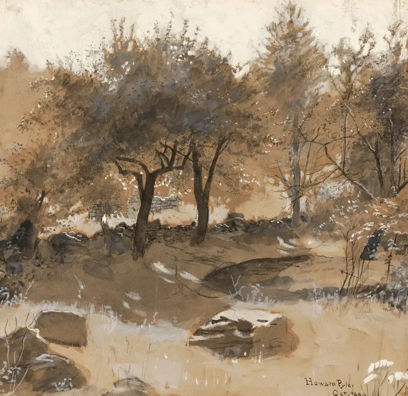 The Mountain Orchard av Howard Pyle