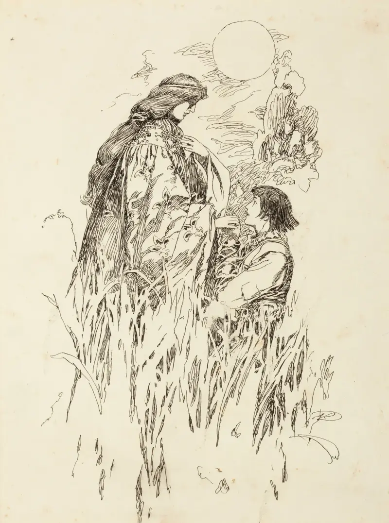 Då bar Beppo prinsessan i land av Howard Pyle