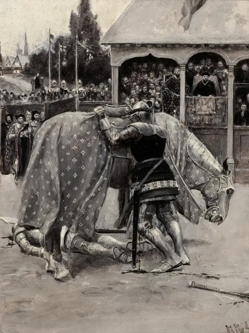 Tournament av Howard Pyle