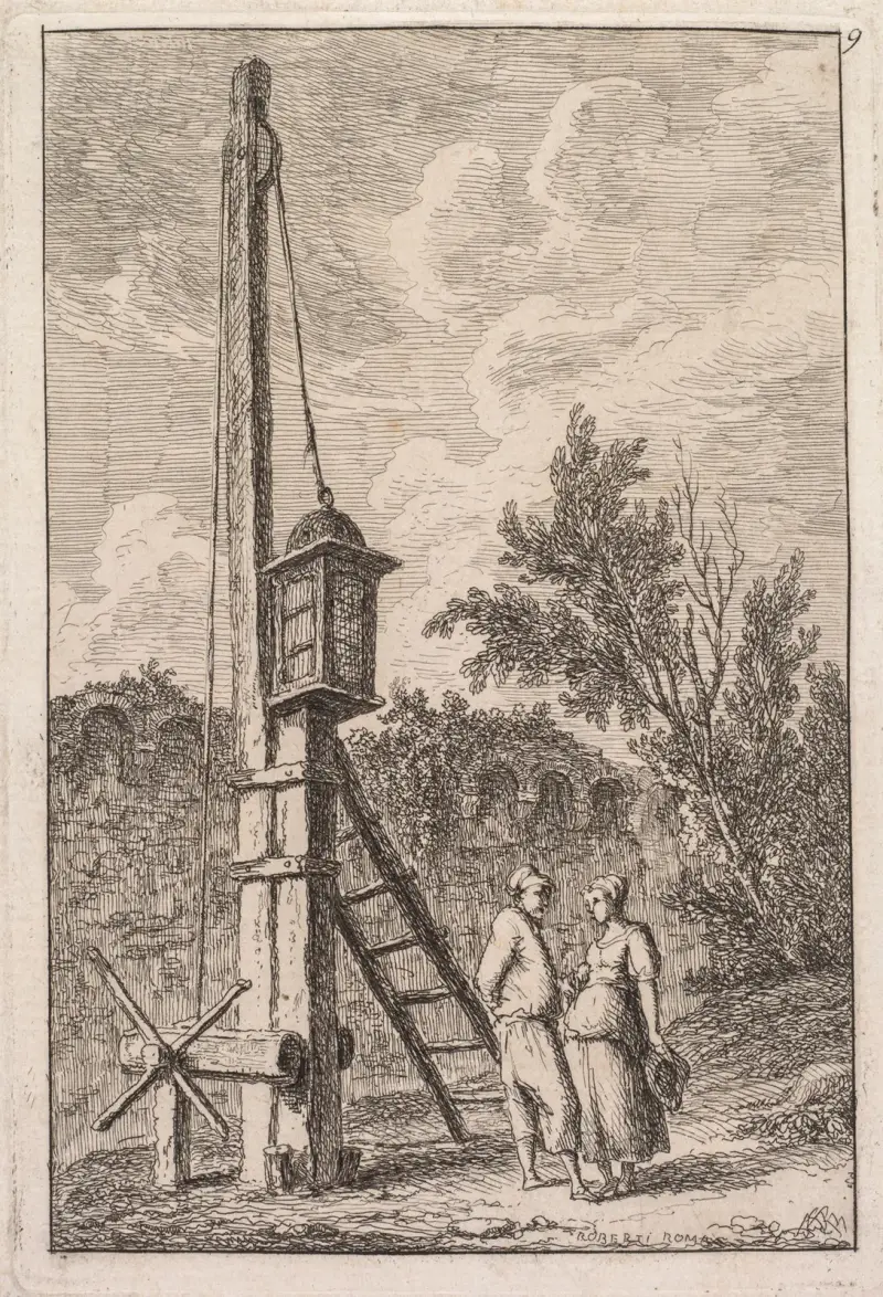 Der Pfahl von Hubert Robert