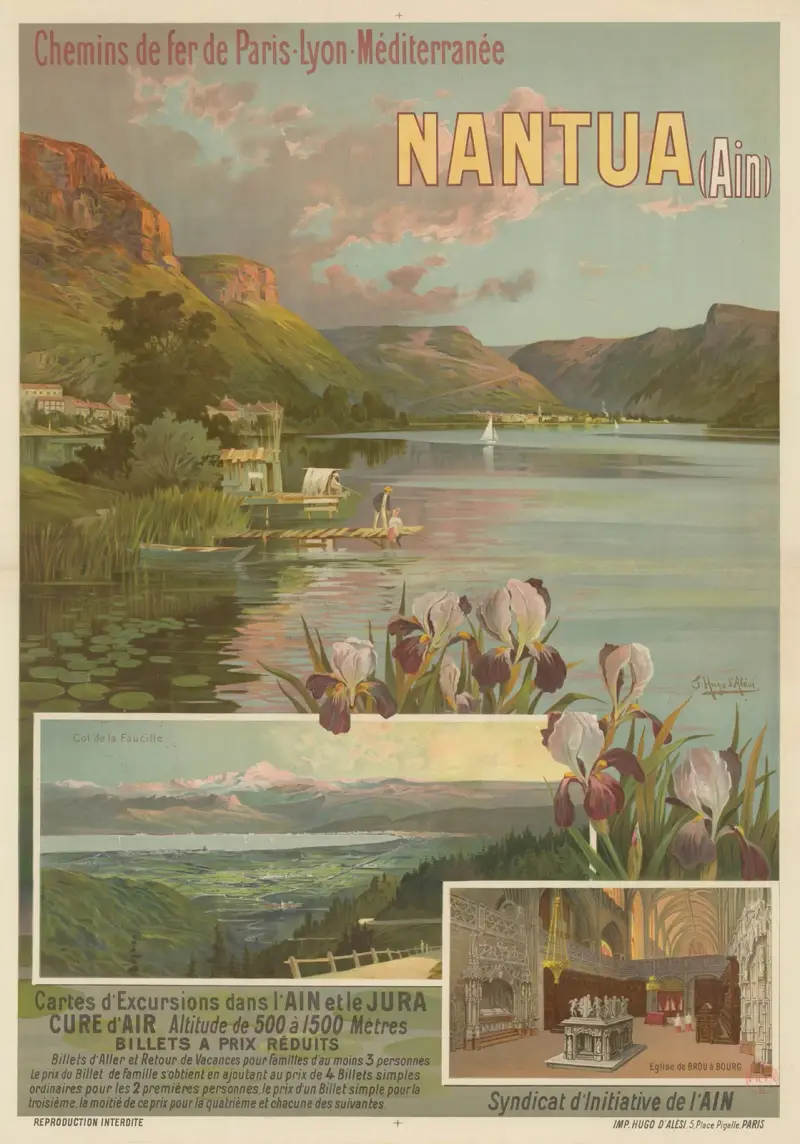 Chemins de Fer de Paris-Lyon-Méditerranée. Nantua (Ain) av Frederic Hugo d’Alési