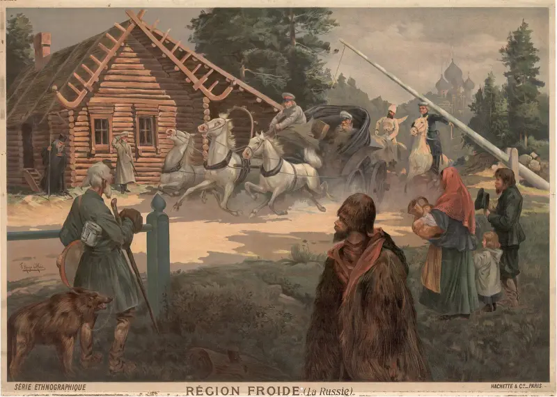 Kaltes Gebiet (Russland) von Frederic Hugo d’Alési