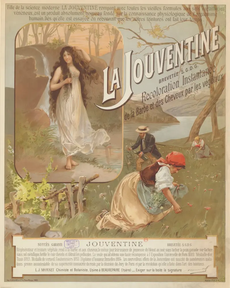 La Jouventine – omedelbar färgning av skägg och hår av Frederic Hugo d’Alési
