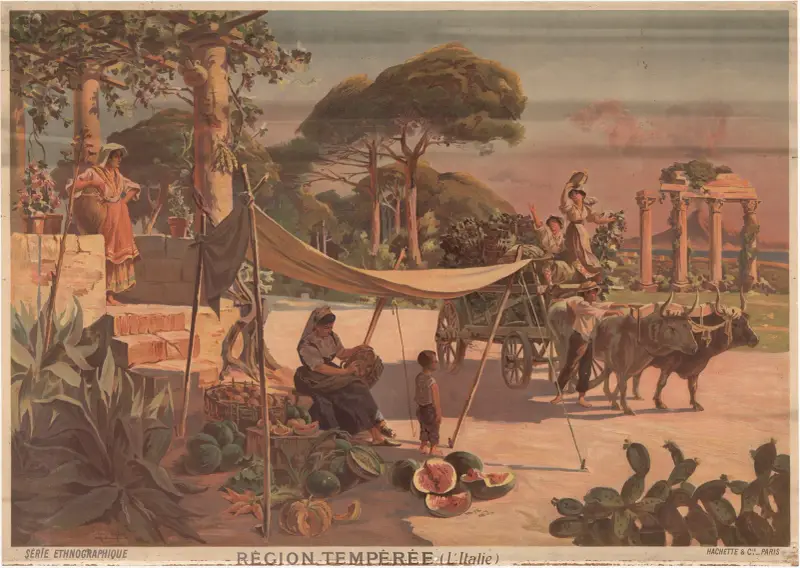 Gemäßigte Region (Italien) von Frederic Hugo d’Alési