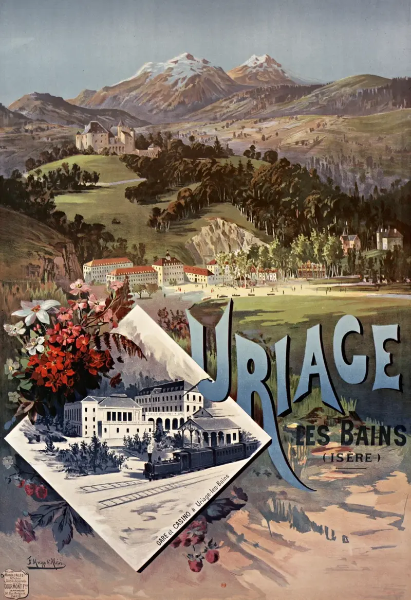 Uriage-les-Bains (Isère) von Frederic Hugo d’Alési