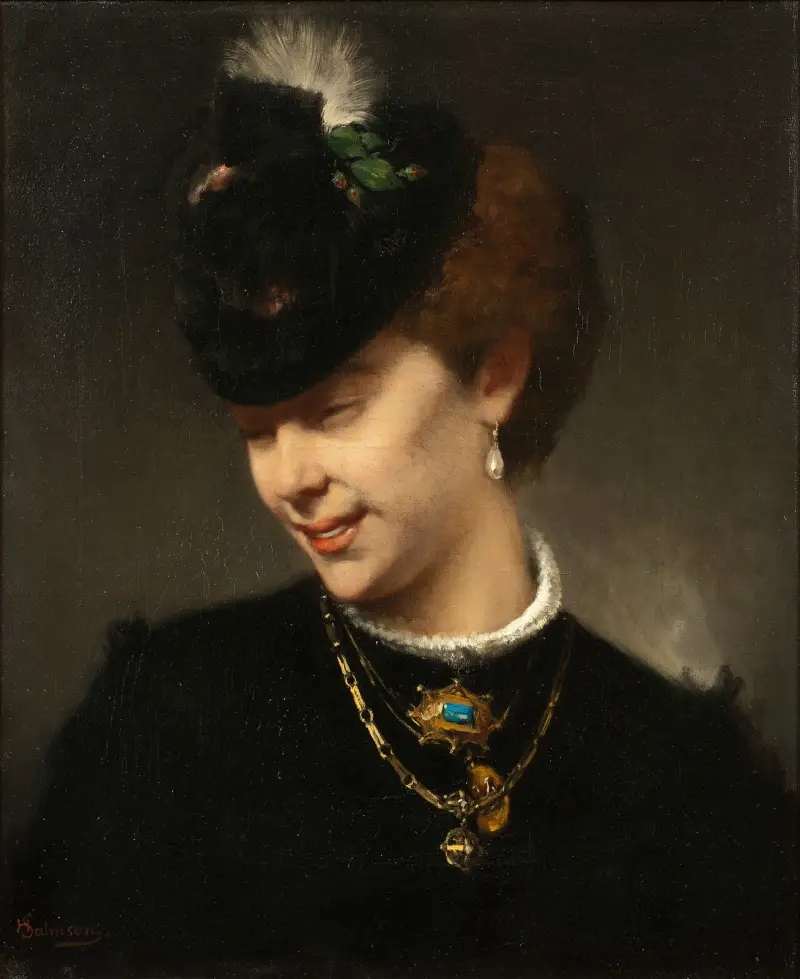 A Parisian Lady av Hugo Salmson