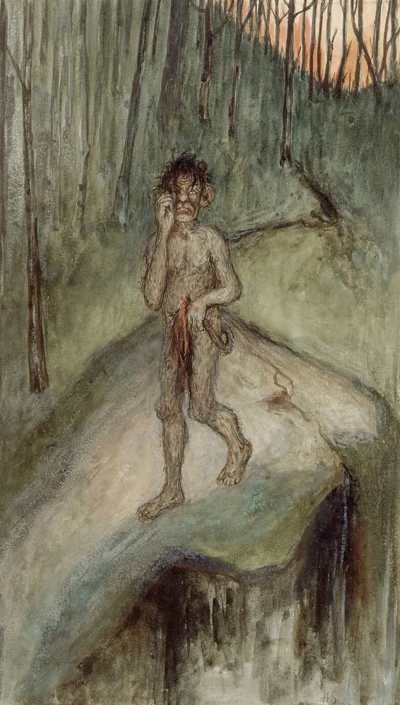 Bytost, Hugo Simberg