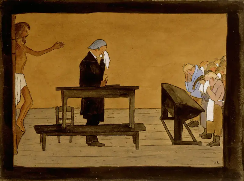 For Thy Sake av Hugo Simberg