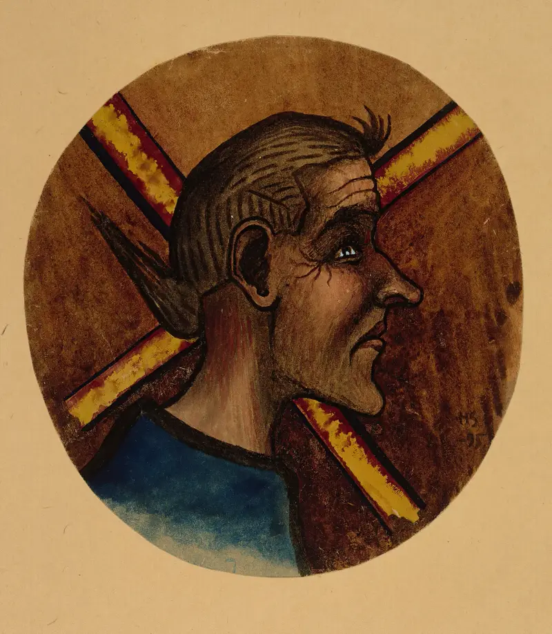 Šílenství, Hugo Simberg