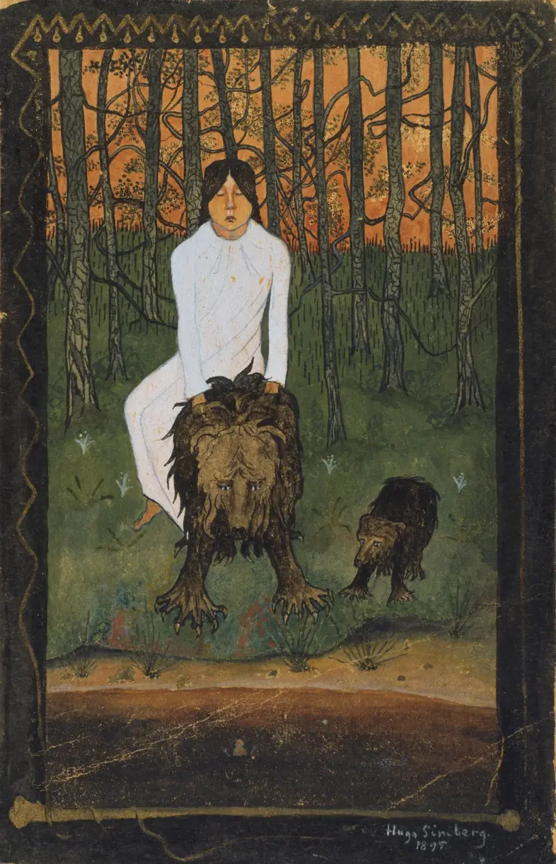 The Fairy-Tale I av Hugo Simberg