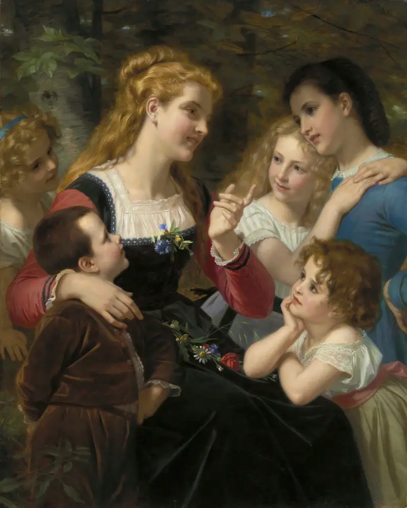 Contes enfantines av Hugues Merle