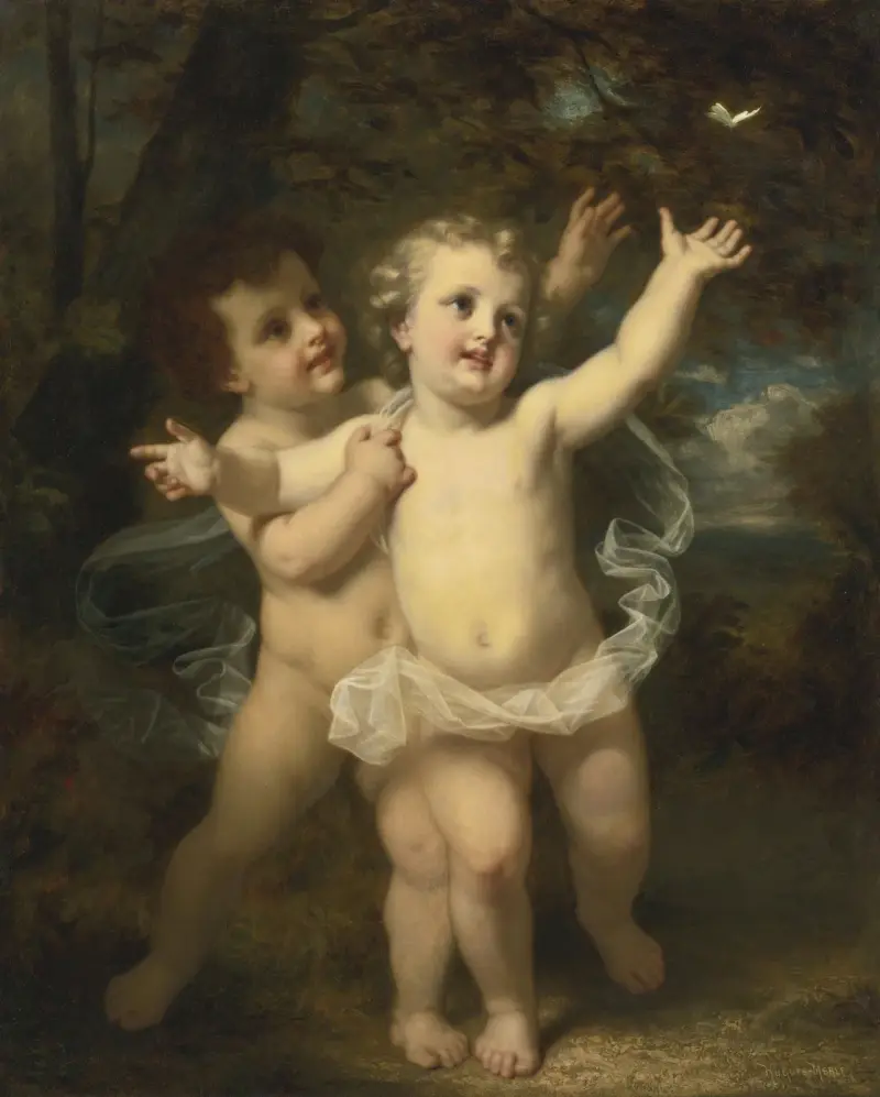 Der Schmetterling von Hugues Merle