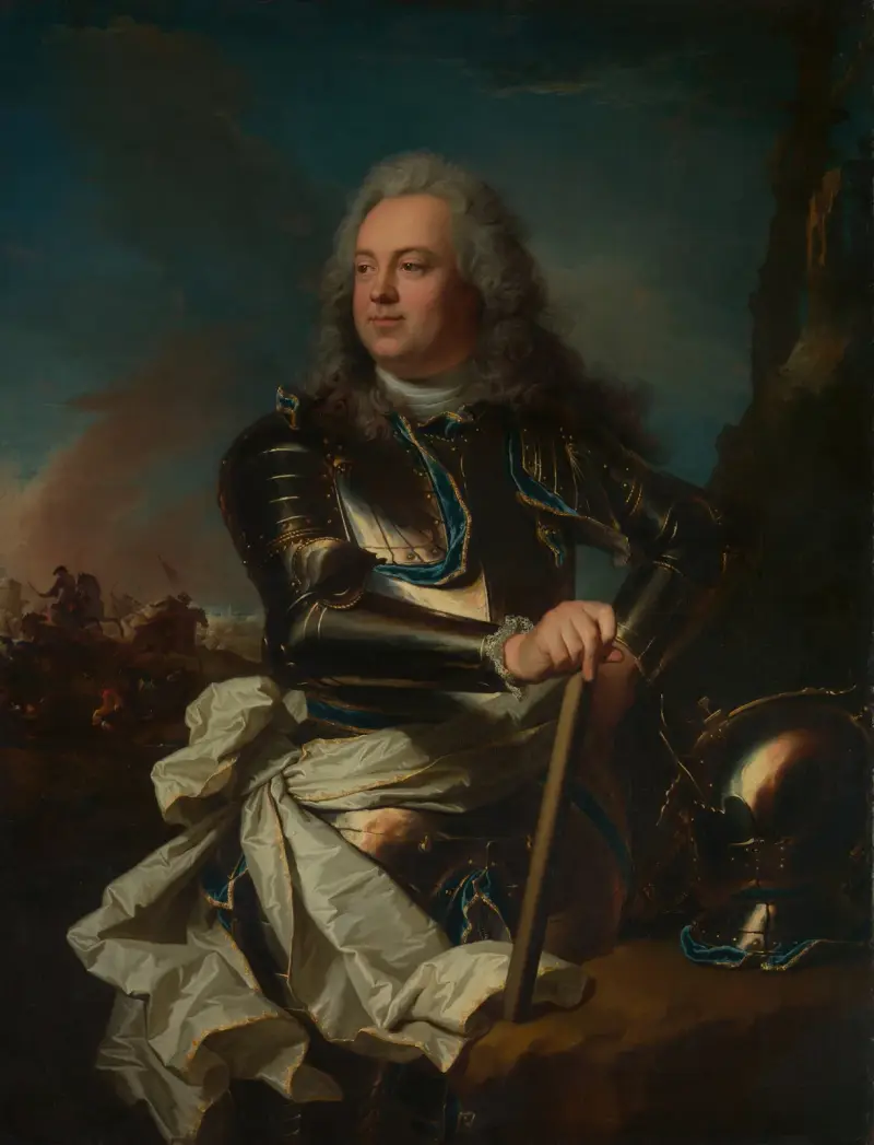 Portrait of a General Officer av Hyacinthe Rigaud