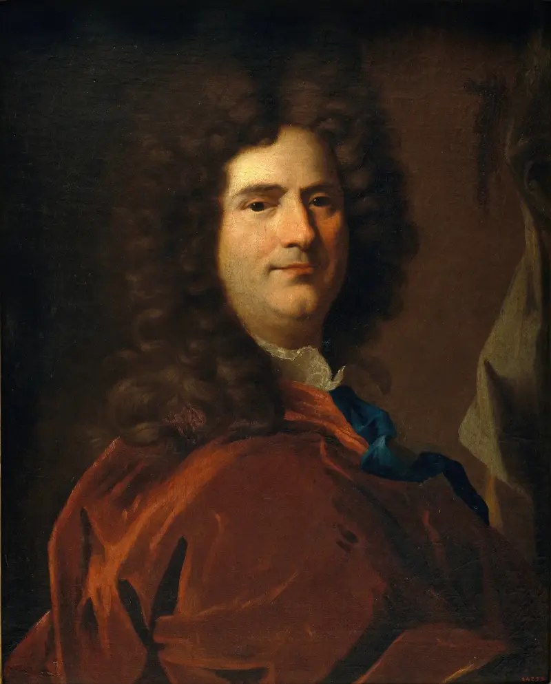 Autoportrét, 1700, Hyacinthe Rigaud