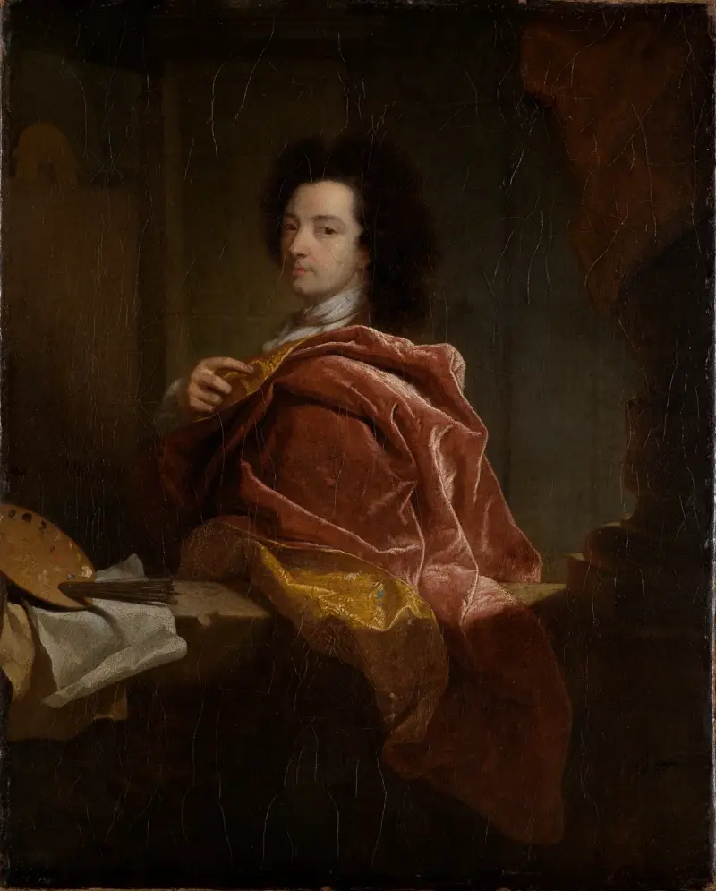 Autoportrét, 1697, Hyacinthe Rigaud