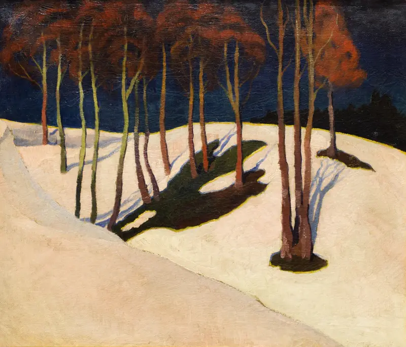 Krajina s červenými stromy, Stanisław Ignacy Witkiewicz