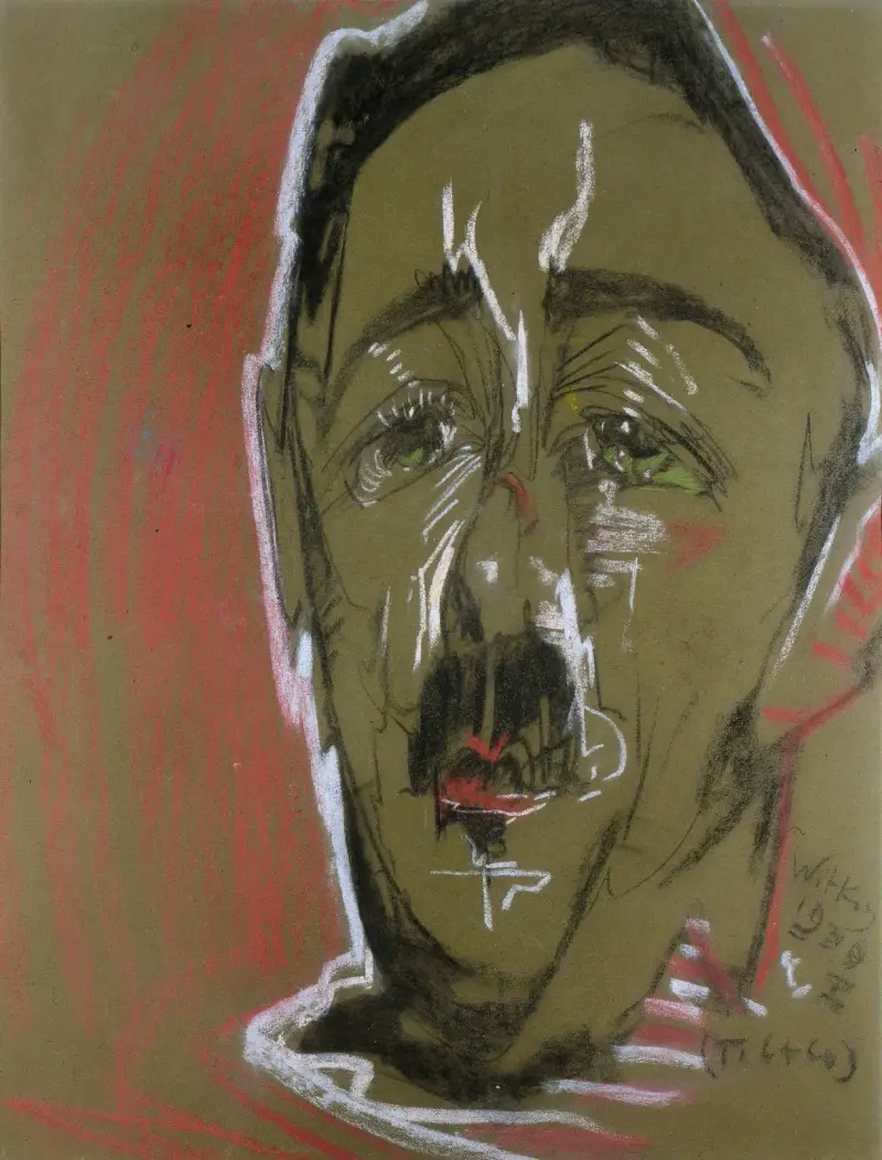 Portrait of Stefan Totwen av Stanisław Ignacy Witkiewicz