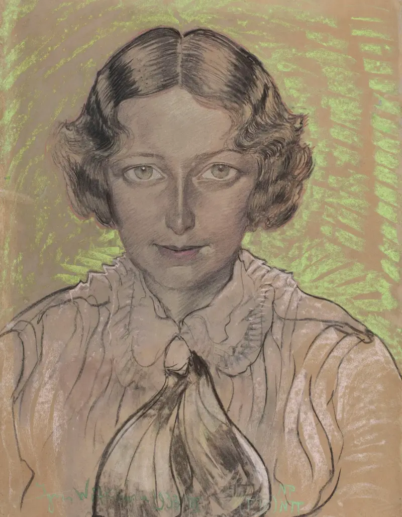 Porträt der Eugenia Bundykowa, 1933 von Stanisław Ignacy Witkiewicz