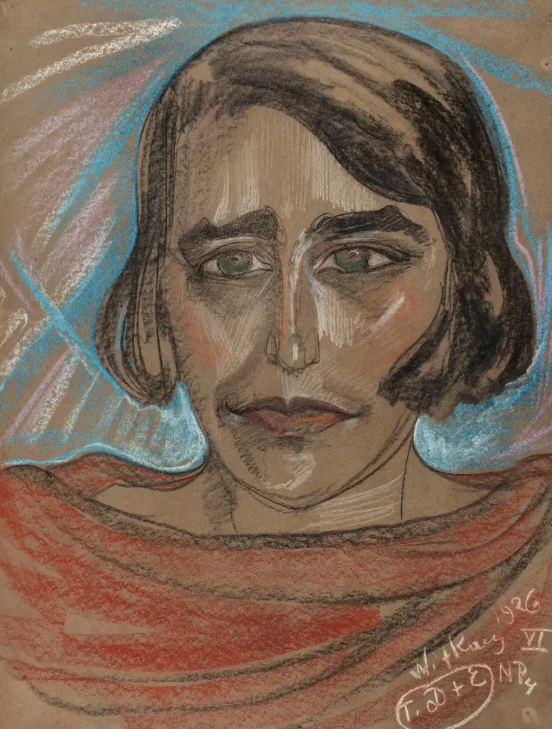 Portret Heleny Jasińskiej av Stanisław Ignacy Witkiewicz