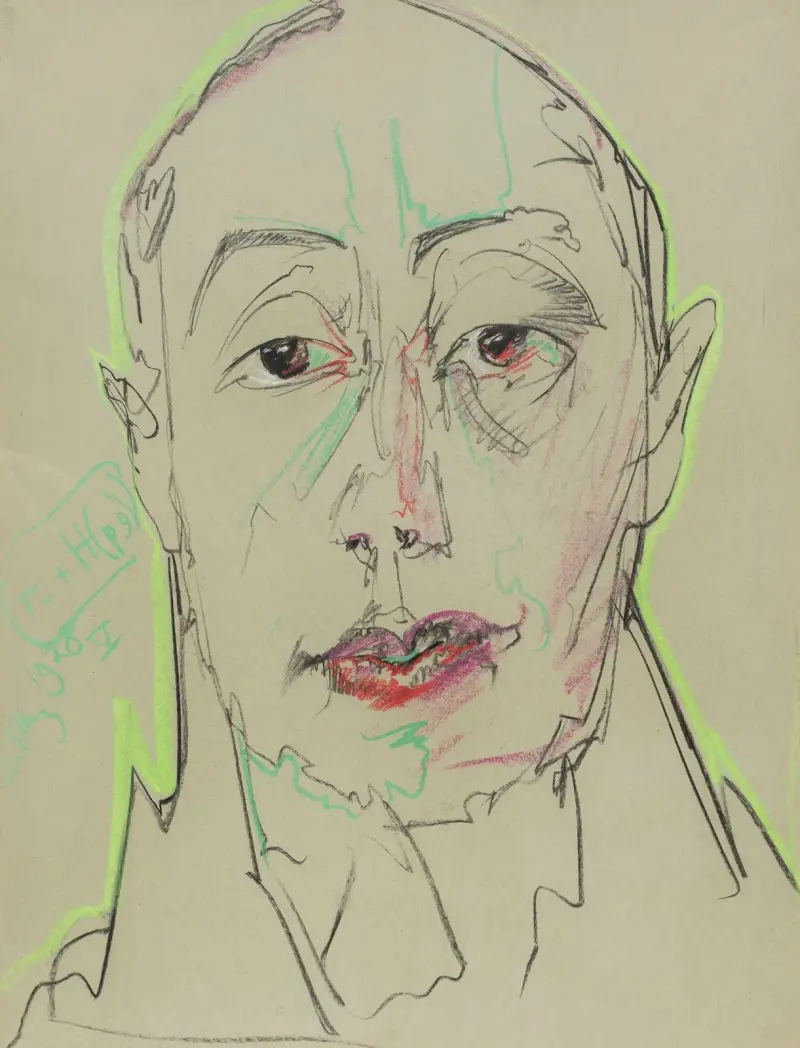Portret Leona Reynela, 1928 – nr 1 av Stanisław Ignacy Witkiewicz
