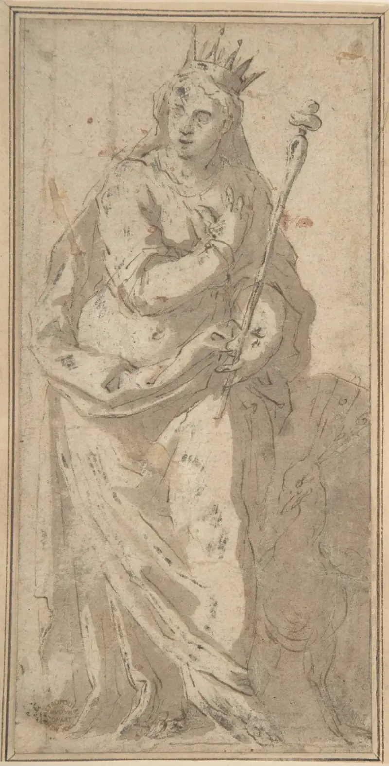 Juno av Jacopo Palma il Giovane