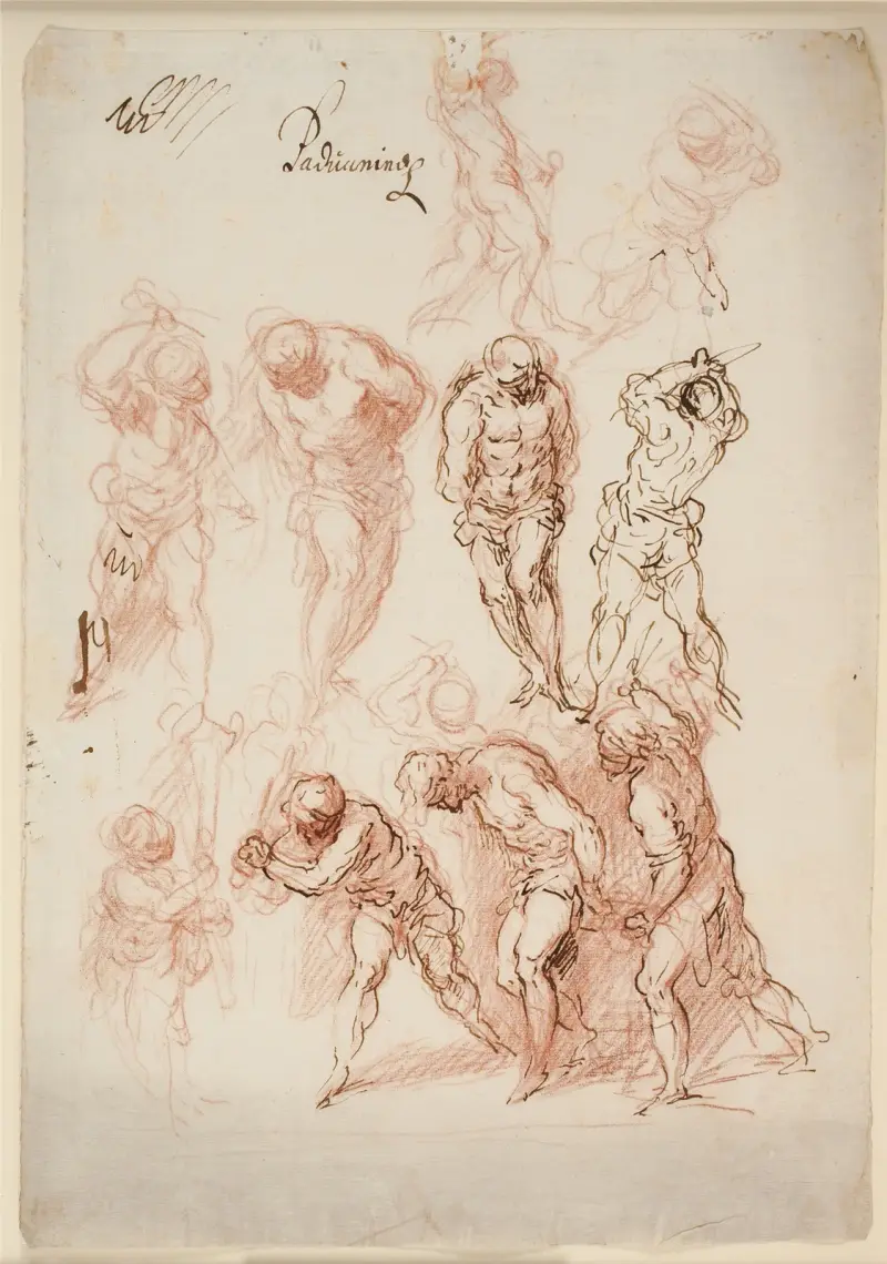Studien zur Geißelung von Jacopo Palma il Giovane
