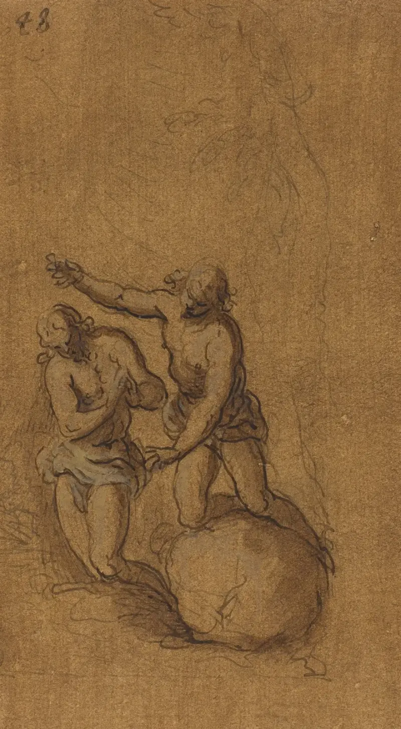 Kristi dop av Jacopo Palma il Giovane