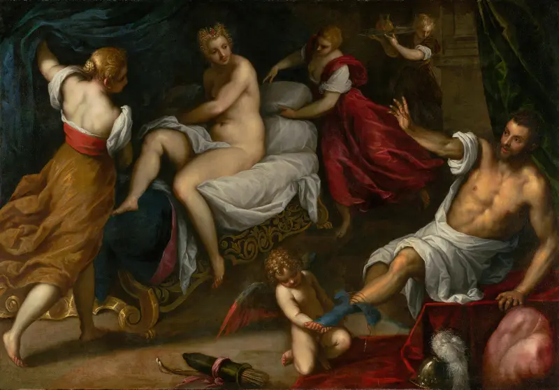 Venuše a Mars, Jacopo Palma il Giovane