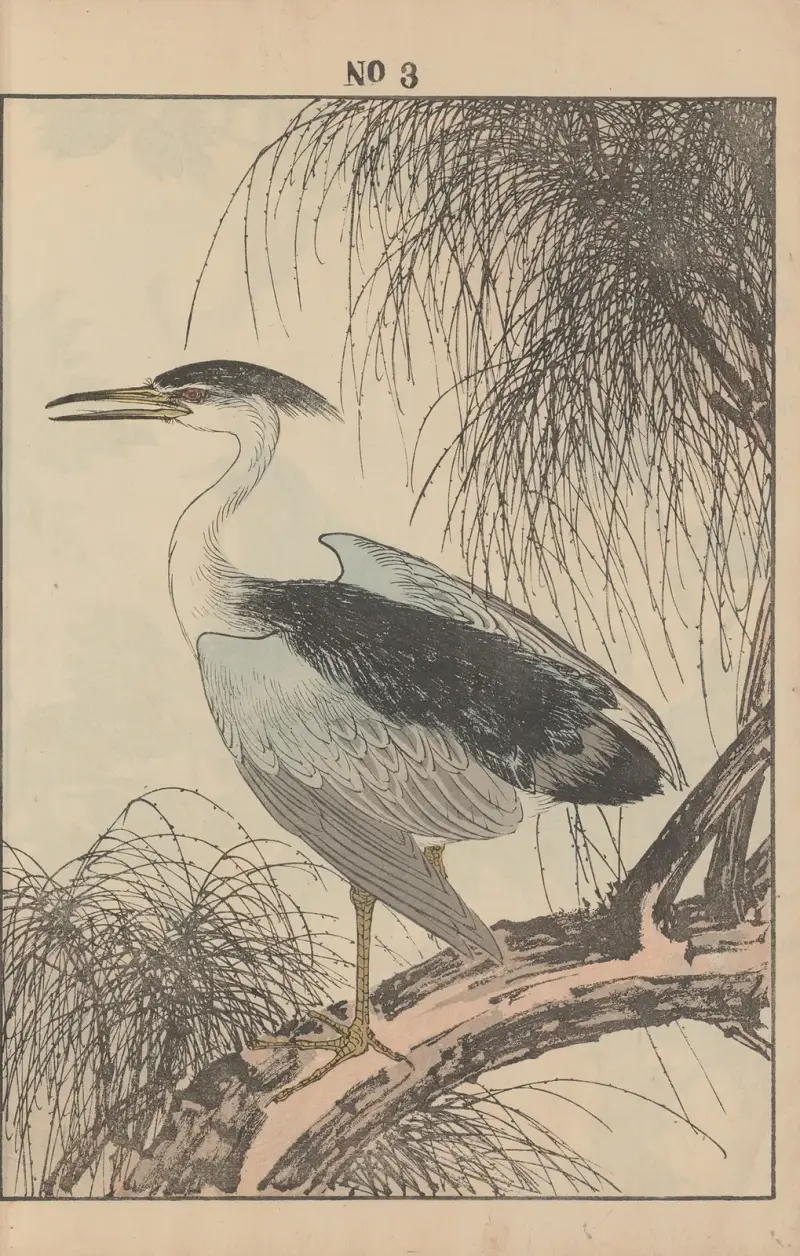 Keinen kachō gafu Pl.086 av Imao Keinen